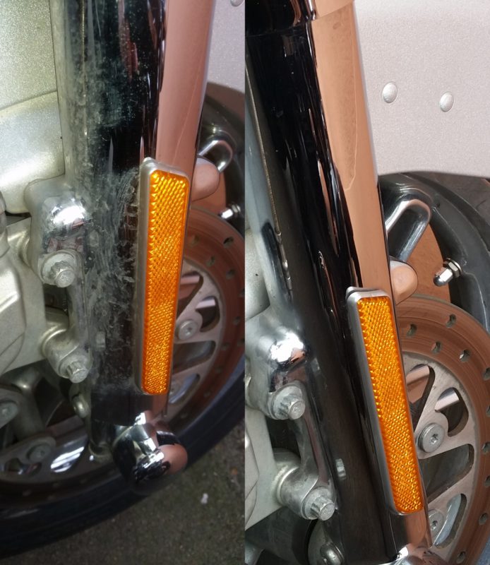 Fourche moto Vulcanet