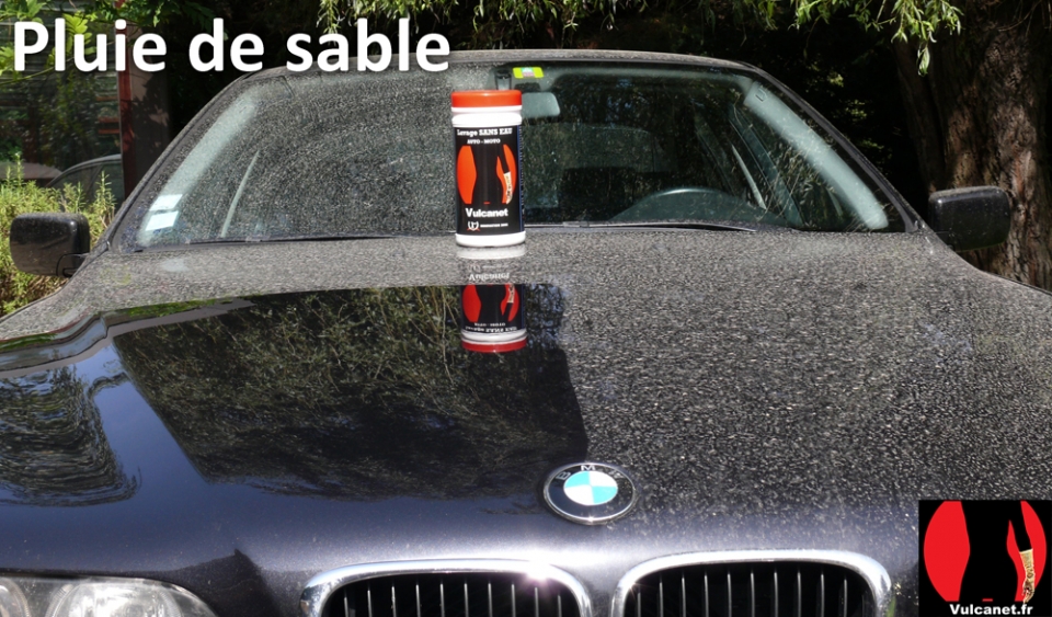 Pluie de sable auto Vulcanet