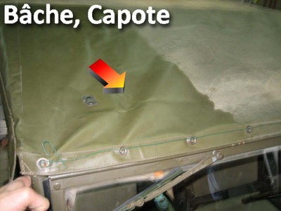 Bâche capote auto Vulcanet